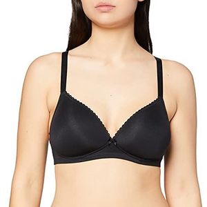 Nur Die Traumweich Bügelloser BH Soutien-Gorge, Noir (Schwarz 94), 42 (Taille Fabricant: 85B) Femme