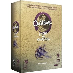 Asmodee Igiari Onitama - Uitbreiding: Light and Shadow - Bordspellen - Strategiespellen vanaf 14 jaar - Spel voor 2 spelers - Franse versie