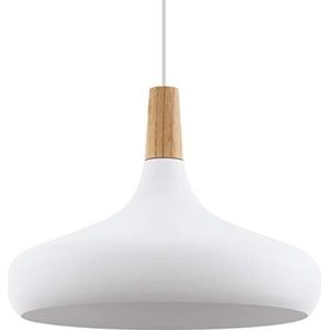 EGLO Sabinar Hanglamp - E27 - Ø 40 cm - Wit/Bruin