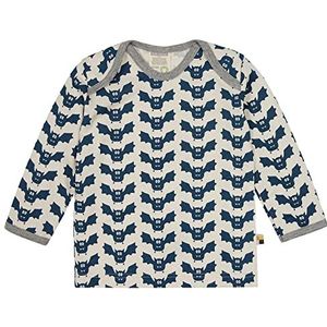 loud + proud Uniseks shirt met lange mouwen voor kinderen, GOTS gecertificeerd, Made in Germany, ultramarijn, 110-116, Outremer Blauw
