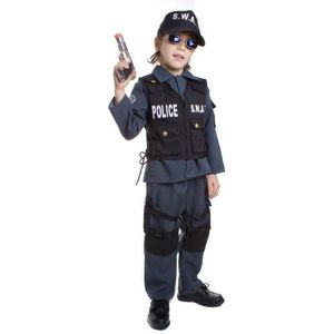 Dress Up America Deluxe SWAT-politieagentenkostuum voor kinderen