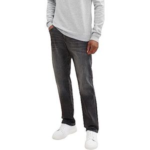 TOM TAILOR Marvin rechte jeans voor heren, 10219-denim grijs versleten medium steen