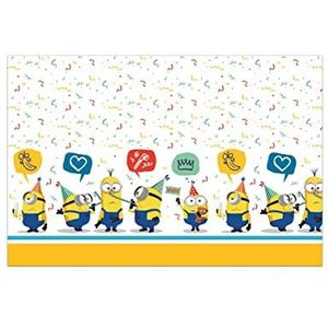 Procos Folat 92137P Minions tafelkleed, 180 x 120 cm, meerkleurig