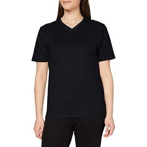 Trigema Deluxe Dames V-shirt katoen, Blauw - blauw (blauw 046)