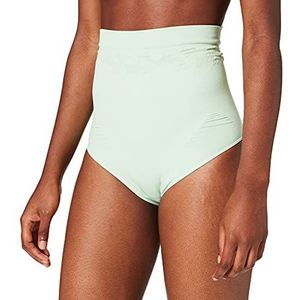 bellycloud Steunslip lelie, figuurvormend, naadloze taillevormer dames, turquoise (Mint 415)