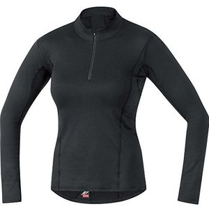 GORE WEAR Ademend ondershirt met opstaande kraag voor dames, multisport, 40, zwart