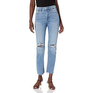 True Religion Starr High Rise Bite Out Hem Jeans - High Ride Bite Out Hem - dames, Scenic Route