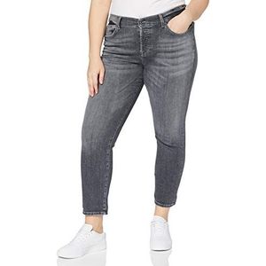 7 For All Mankind boyfriend jeans voor dames, grijs.