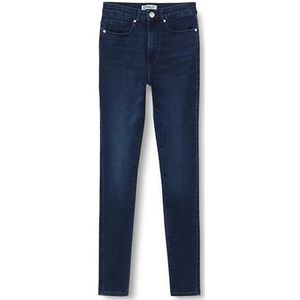 ONLY Dames Onlroyal Hw Skinny Pim Dnm Ext Jeans, Donker denim blauw.