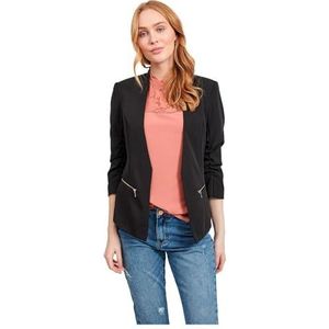 VILA Vijoy 3/4 Blazer - Noos Blazer voor dames, zwart.