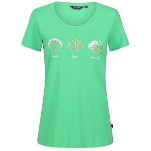 Regatta Filandra VI Uniseks T-shirt, Lichtgevend groen