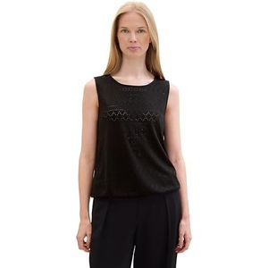 TOM TAILOR 1042869 Damestop (1 stuk), 14482 - Deep Black