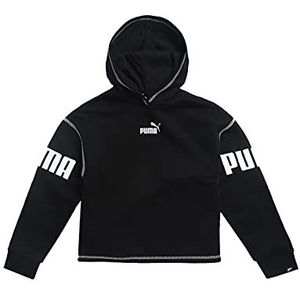 PUMA Power Hoodie FL Sweatshirt voor dames, Puma zwart