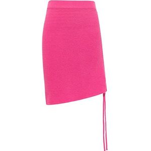 swirlie Jupe en Tricot Femme, Rose, XS-S