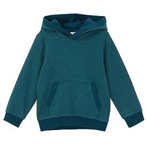 s.Oliver Junior Jongens-hoodie, blauw/groen, 116, Blauw/Groen