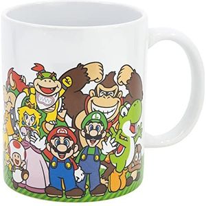 Tasse en céramique de 325 ml dans une boîte cadeau Super Mario