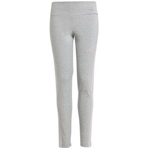 adidas Fille ESSENTIALS LEGGINGS, medium grey heather/clear pink, 9-10 Years