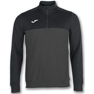 Joma Winner Herensweater, antraciet/zwart, 5XS