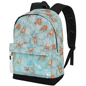 Oh My Pop! Lazy-Clear HS Sac à dos Turquoise, turquoise, One Size, Sac à dos transparent HS Lazy