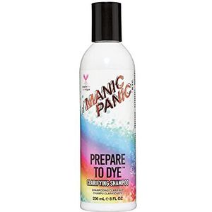 Manic Panic - Verhelderende shampoo, bereid om te verven, veganistisch, dierproefvrij, voorkleuring, bereidt het haar voor op kleur, 236 ml