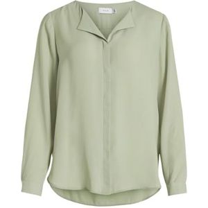 Vila Oversized vrouwelijke blouse, Swamp