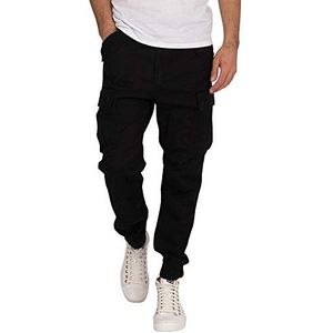 ALPHA INDUSTRIES heren airman broek, zwart.