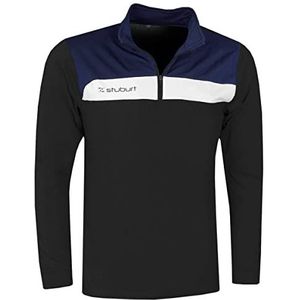 Stuburt Golf SBTOP1122 Golfjack voor heren, extreme thermische jas, zwart.