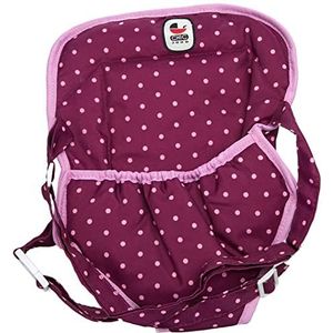 Bayer - 78229 – tas voor poppen, lilac/roze