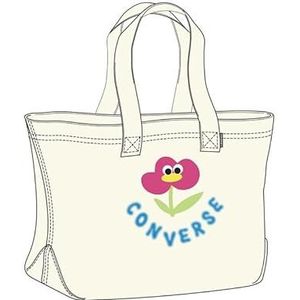 CONVERSE 10024957-A01 Seasonal Graphic Tote Bag, uniseks, wit, eenheidsmaat, BAG, Wit., BAG