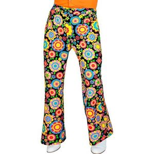 Widmann - Jaren 60s broek voor heren, hippie, reggae, Flower Power, Disco Fever, Schlagermove