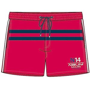 NALINI Boxers de bain pour homme, Rouge, M