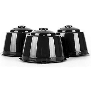 Cook Concept - Herbruikbare capsule compatibel met Dolce Gusto X3 -Speciaal voor gemalen koffie - Compatibel met losse thee - Onderhoudsvriendelijk - Afmetingen: 5,3 x 5,3 x 3,5 cm