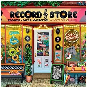 Ravensburger puzzel Vintage Vinyl - Legpuzzel - 1000 stukjes