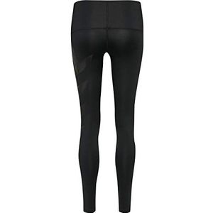 hummel Paris High Waist Leggings voor dames, zwart.