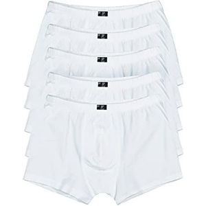 JP 1880 Heren Boxershorts, grote maten, L-8XL, 5 stuks, 711245, Wit.
