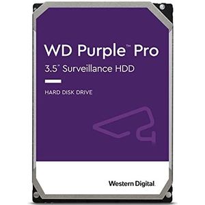 WD Purple Pro 18 TB: 3,5 inch interne harde schijf voor intelligente video - IA Allframe - 550 TB/jaar, 512 MB cache, 7200 rpm, 5 jaar garantie