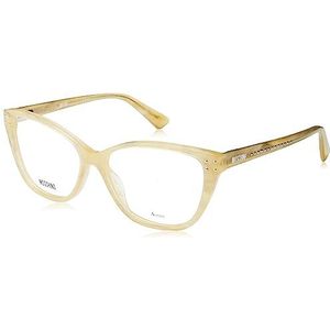 MOSCHINO Sunglasses Mixte, Fp5/15 Marble Ylw, 54