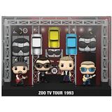 U2 Pack 4 POP! Moments DLX Vinyl Zoo TV 1993 Tower 9 cm