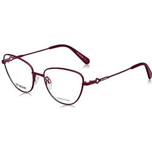 Love Moschino Sunglasses Mixte, 9zd/18 Matte Cherry, 52 cm