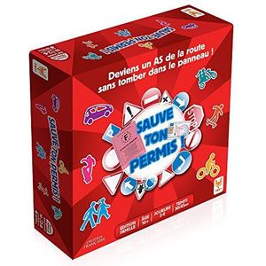 TOPI GAMES - Sla je vergunning - gezelschapsspel - bordspel - familie - vanaf 10 jaar - 2 tot 6 spelers - PER-219001