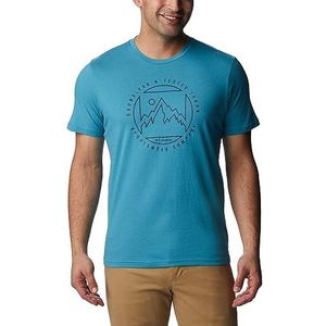 Columbia Rapid Ridge T-shirt voor heren, Shasta, Boundless Graphic