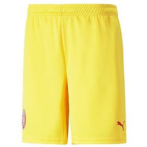 PUMA Heren Regular Shorts Girona FC 22/23 Replica Heren, Geel, XXL, Geel.