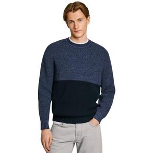 Pepe Jeans Costello gebreid heren, Blauw (Dulwich Blue)