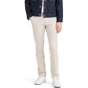 Dockers Easy Khaki Slim Fit Heren Casual Broek Cloud 32W 32L, Wolk