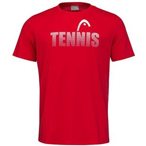 HEAD Club Colin T-shirt voor heren, rood, XL, Rood