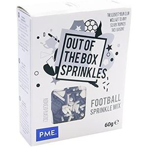 PME Out of the Box Sprinkles Suiker Decoraties Voetbal Thema 60 g