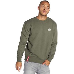 ALPHA INDUSTRIES Basic Sweater Small Logo Trainingspak voor heren, Donkere Olijf