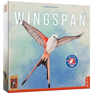 999 Games - Wingspan Bordspel - vanaf 10 jaar - Genomineerd voor speelgoed van het jaar 2019, de Nederlandse spellenprijs 2019 expert, Winnaar de gouden Ludo 2019 - voor 1 tot 5 spelers - 999-WIN01