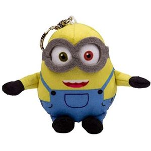 Fizz Creations Officieel gelicentieerde Minions sleutelhanger van pluche, Geel., One Size, modern