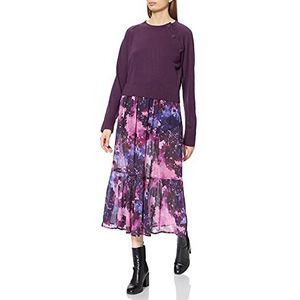 Derhy Tatillon damesjurk, violet, maat 40, Paars.